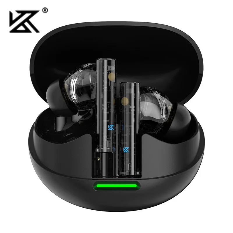 KZ Carol Pro TWS Bluetooth 5.4 Earphone 6 MIC Active Noise Canceling True Wireless waterproof in-Ear Earbuds Hifi Game Headphone