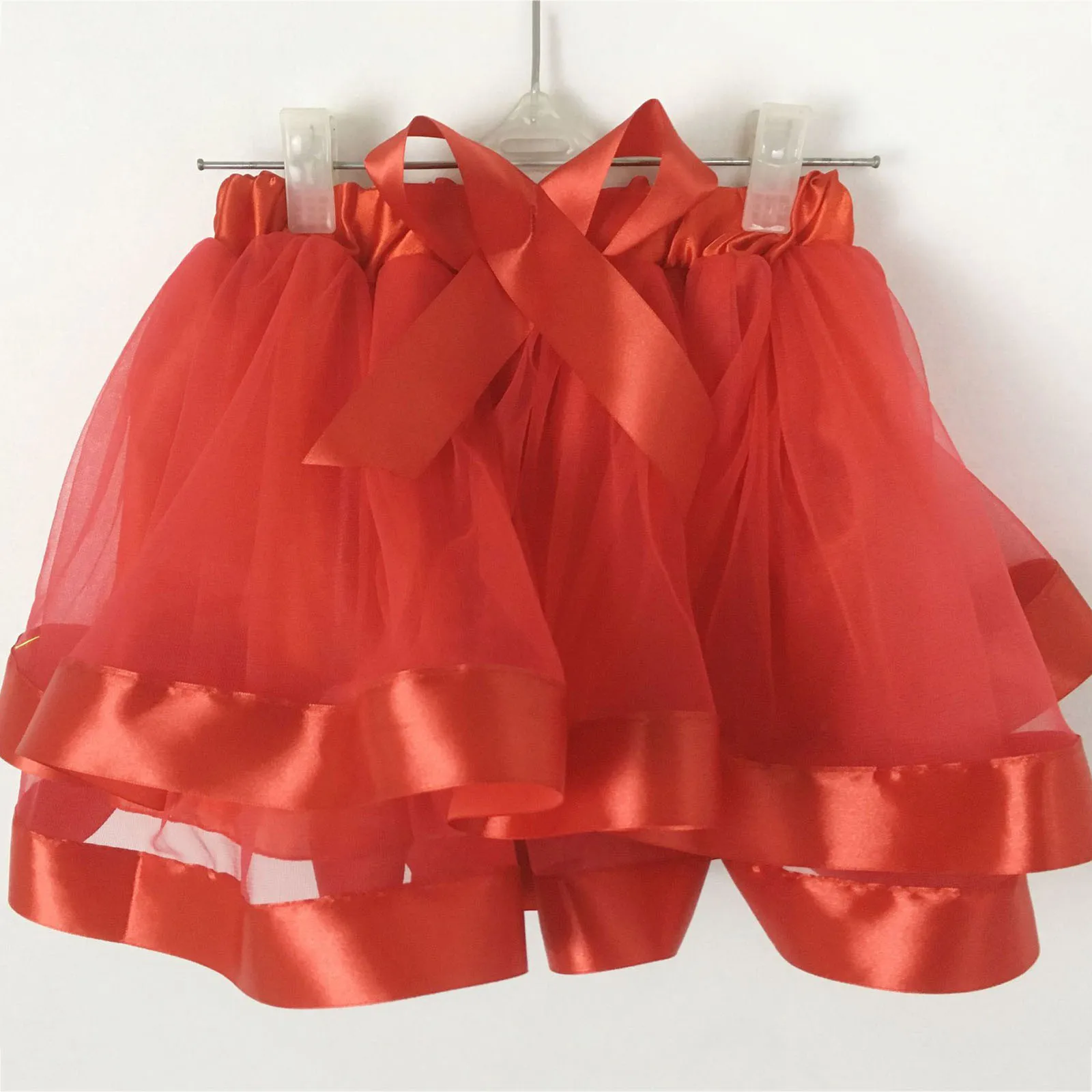 Toddler Girls Dancing Princess Skirt Kids Bowknot Patchwork Tulle Skirt Party Stage Performance Solid Color Ballet Tutu Skirt