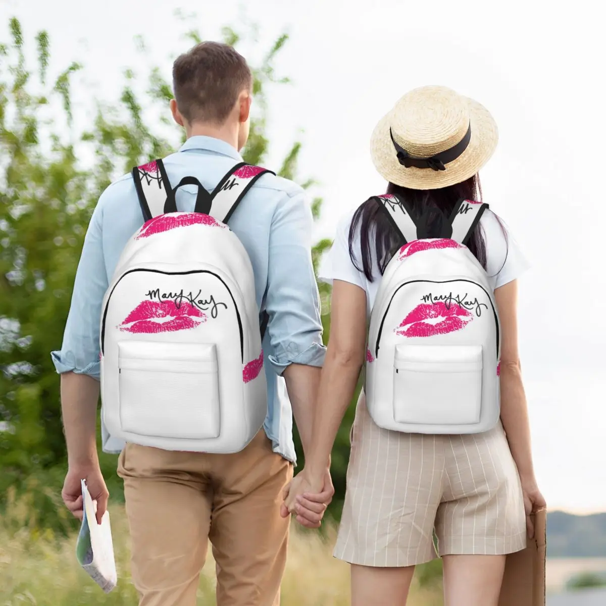 حقيبة ظهر للطلاب من Mary Kay Cosmetics حقيبة مدرسية للمشي لمسافات طويلة والسفر حقيبة نهارية للأولاد والبنات حقيبة كتب عصرية حقائب كتف #6