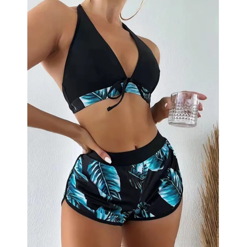 New Separate Swimsuits Tankini Set Female Swimwear 2025 Sports Beach Wear Two-Piece Bathing Suit Girls Pool Women Swimming Suit