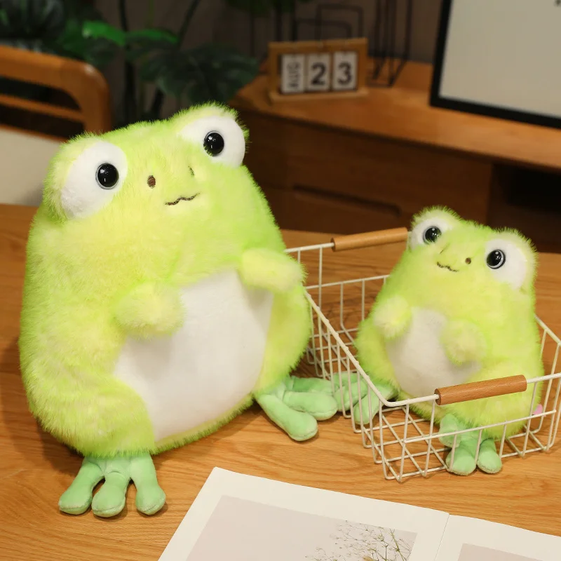 20/28cm niedlichen lustigen Frosch Plüsch tier weich ausgestopft Cartoon Tier Frosch Puppe schöne Geburtstags geschenk Wohnkultur