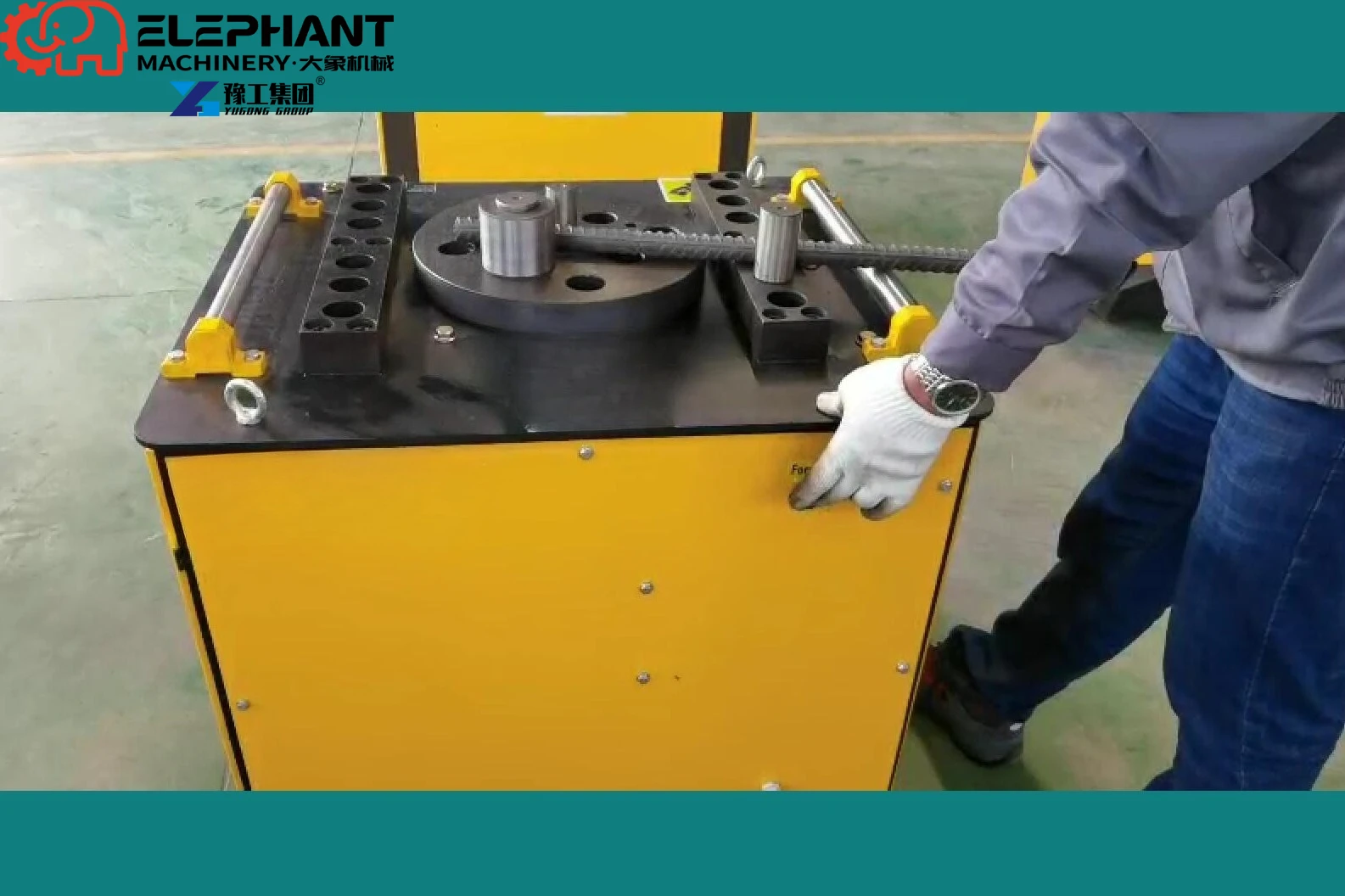 32mm Steel Bar Bending Machine - High Power Rebar Bender With Excellent Bending Capability For Construction