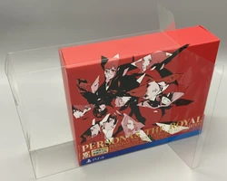 Transparent Box Protector For Persona 5: The Royal Collect Boxes For Sony PlayStation 4 PS4 Game Shell Clear Display Case