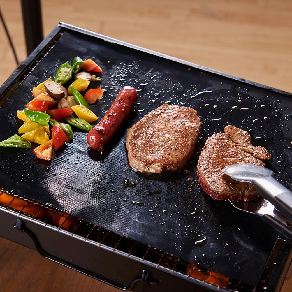 Tapete de Horneado de PTFE de Grado Alimenticio Premium, Antiadherente, Reutilizable, para Galletas, Pasteles, Pan, Resistente a Altas Temperaturas, Superficie de Fibra de Vidrio