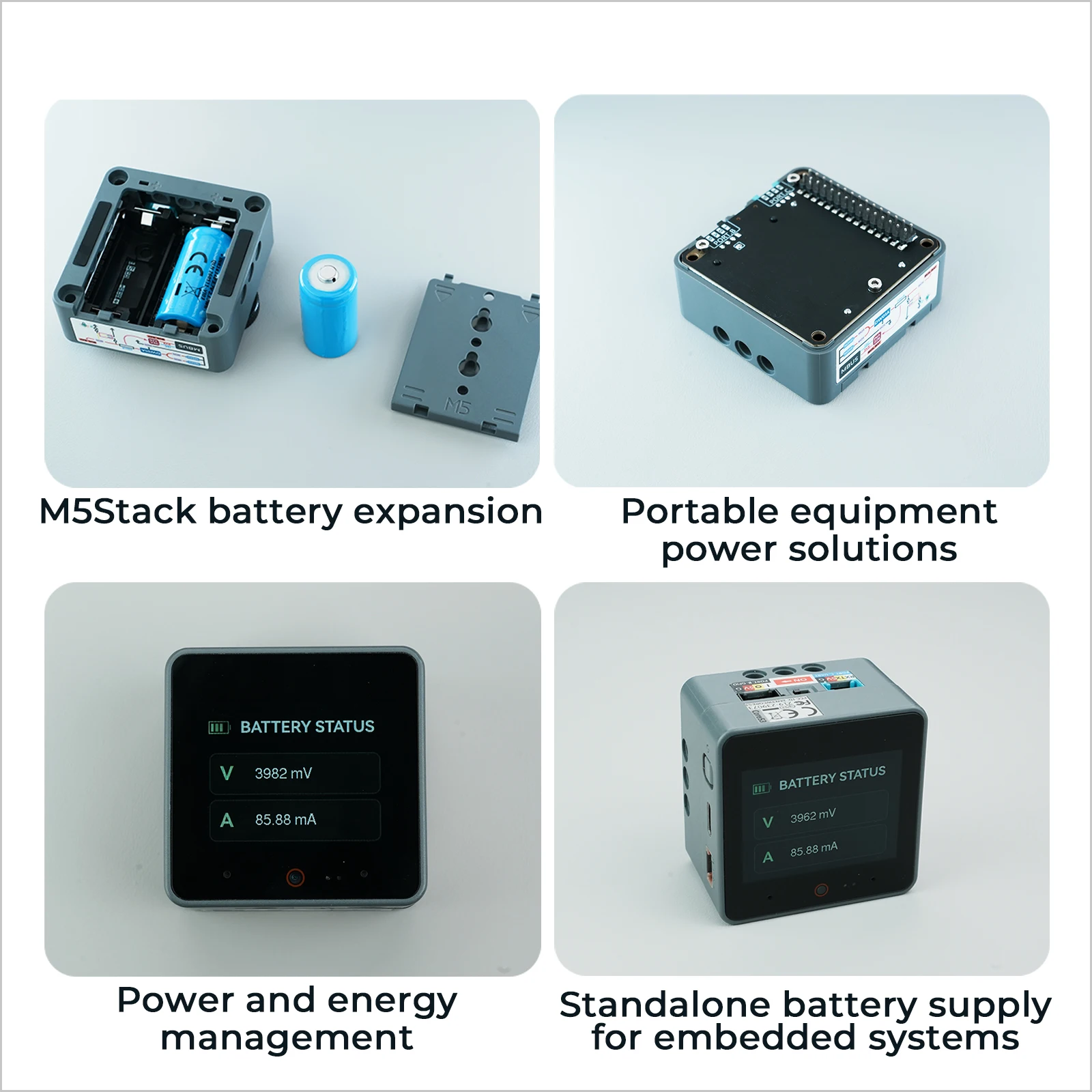 M5Stack Official Base Dual 16340 (1400 mAh) image 5