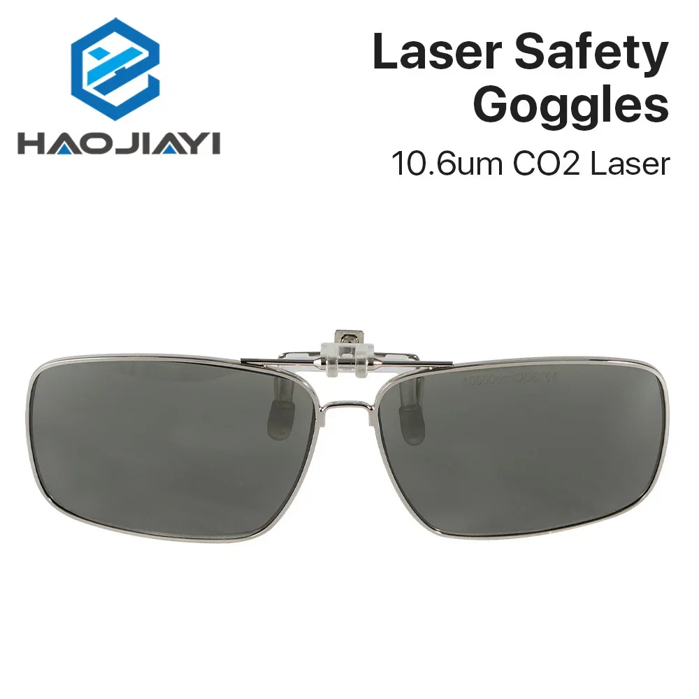 

10600nm Clip-on Laser Safety Goggles OD6+ CE Style E For 10.6um CO2 Laser Engraving & Marking Machine