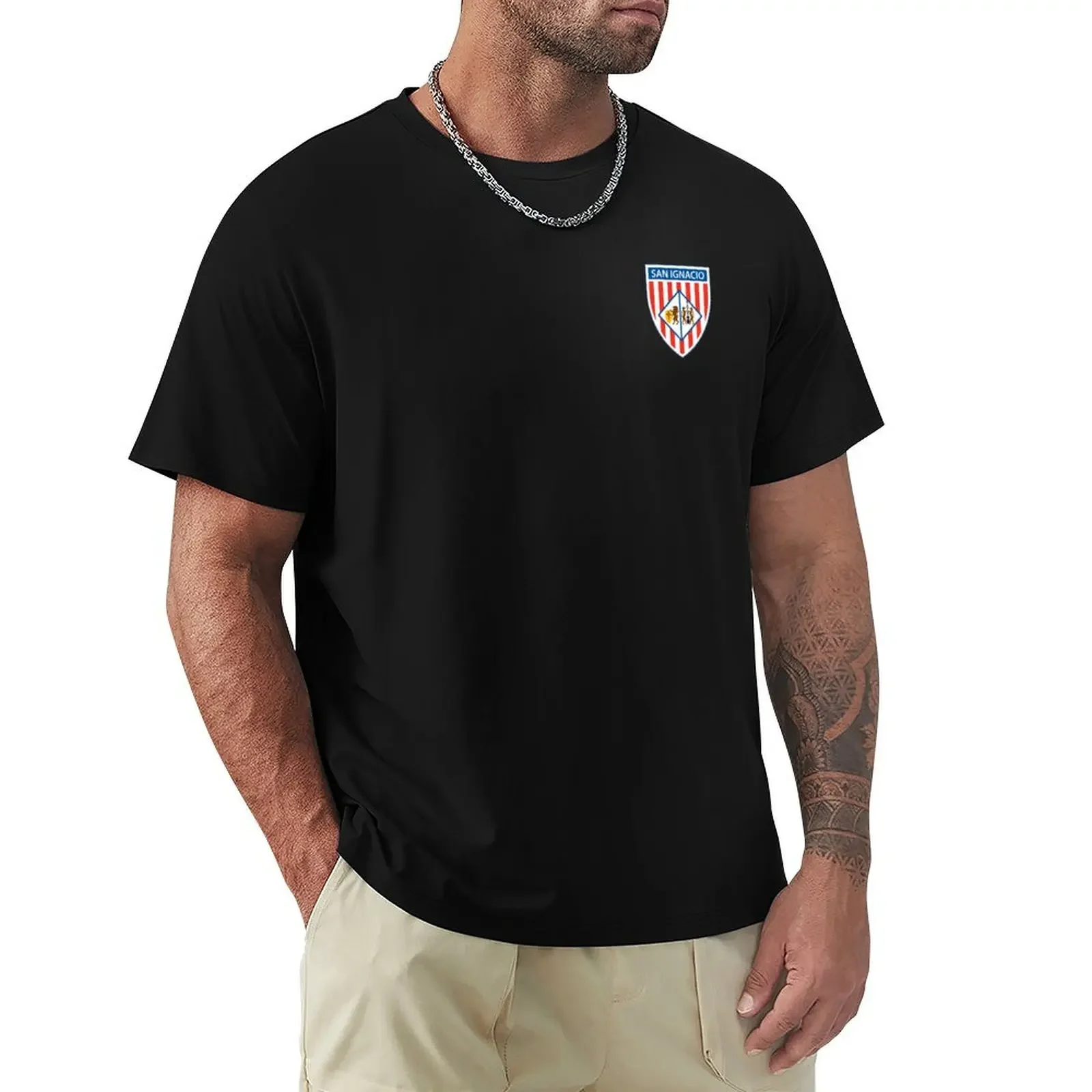 Escudo Colegio San Ignacio T-Shirt graphic shirts anime stuff clothes for men