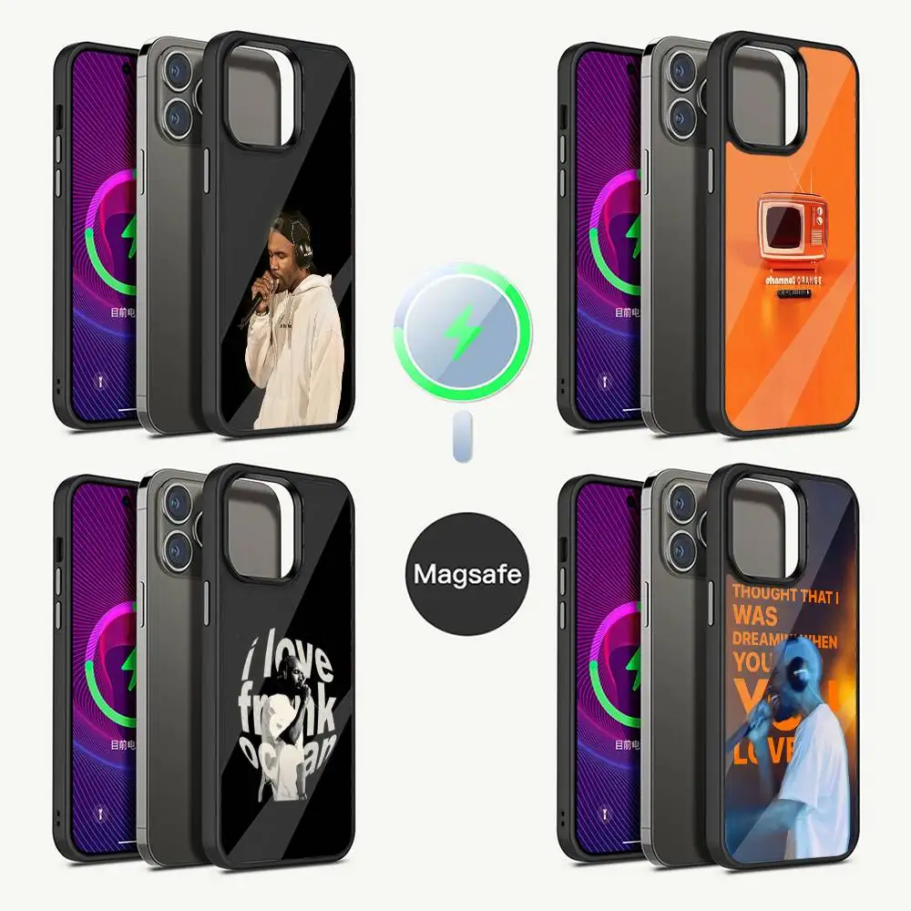 

Чехол для телефона F-Frank Blonde Oceans для iPhone 16,15,14,13,12,11, Pro, Max, Plus, Mini, Magsafe, Магнитный чехол для беспроводной зарядки