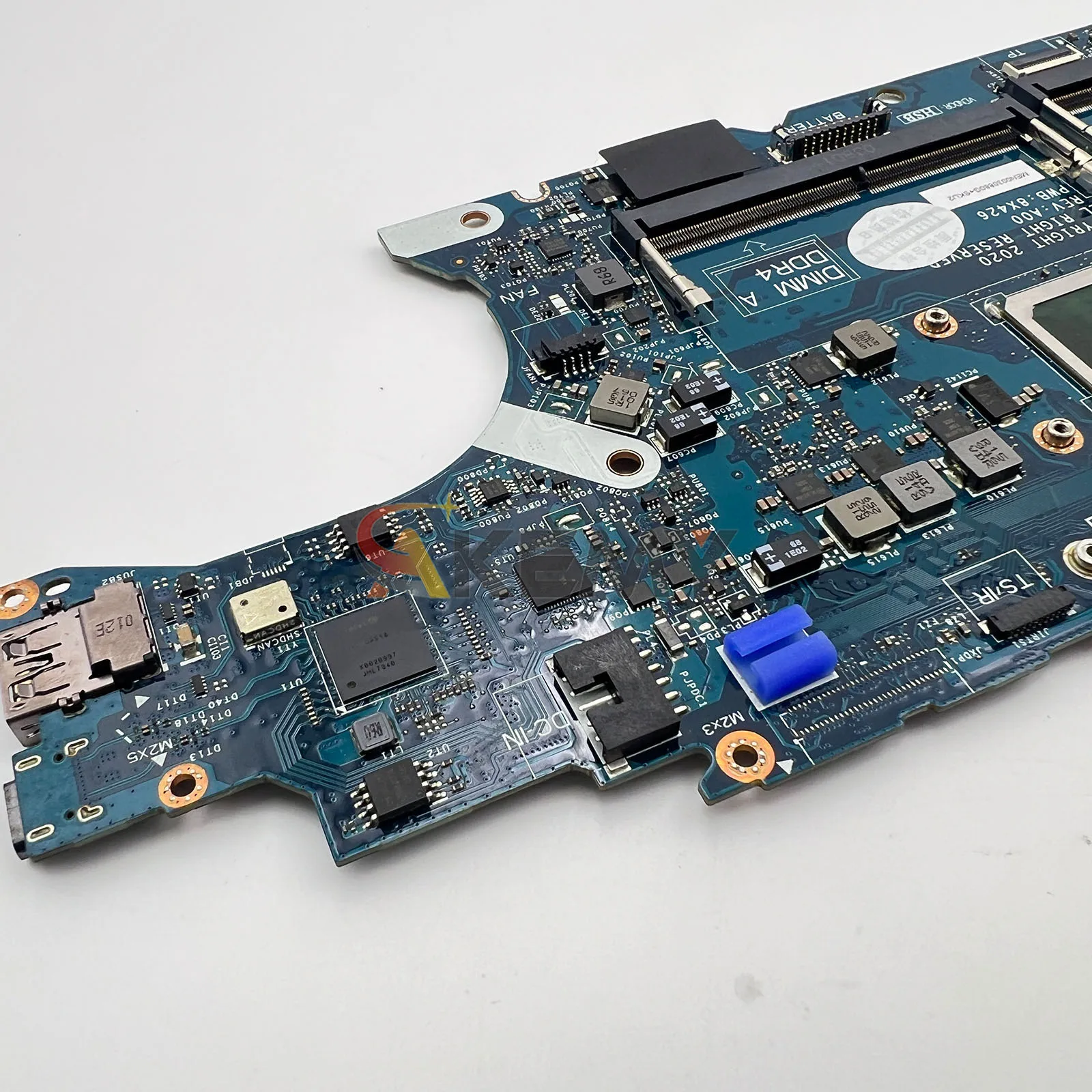 สำหรับเมนบอร์ดโน้ตบุ๊ก DELL Latitude 5410 รุ่น LA-J372P FDZ41 พร้อมซีพียู i5 i7 รุ่นที่ 10 รหัส CN-0T4NVV 098W3W ผ่านการทดสอบ 100%