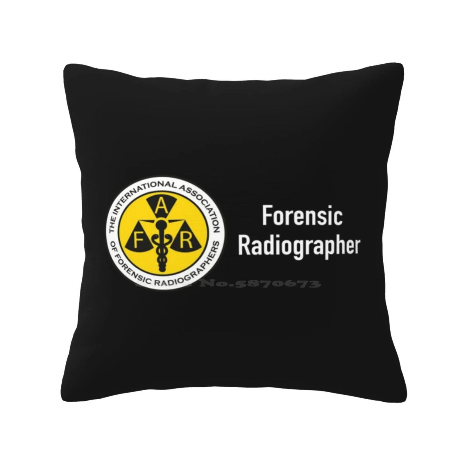 Iafr Forensic Radiographer Home Sofa Car Waist Throw Pillowcase Forensic Radiographer X Ray Crime Scene Csi Radiography Imaging