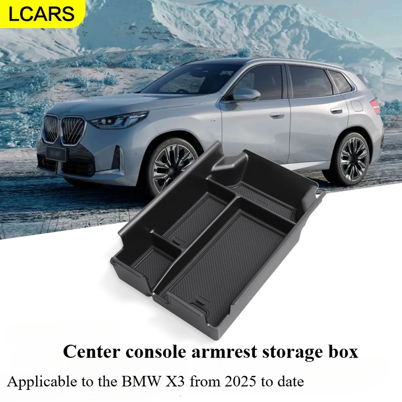 

Lcars - Car Center Console Armrest Storage Box, Suitable for Bmw X3 from 25 to Now, Car Storage Box Car Interior Products