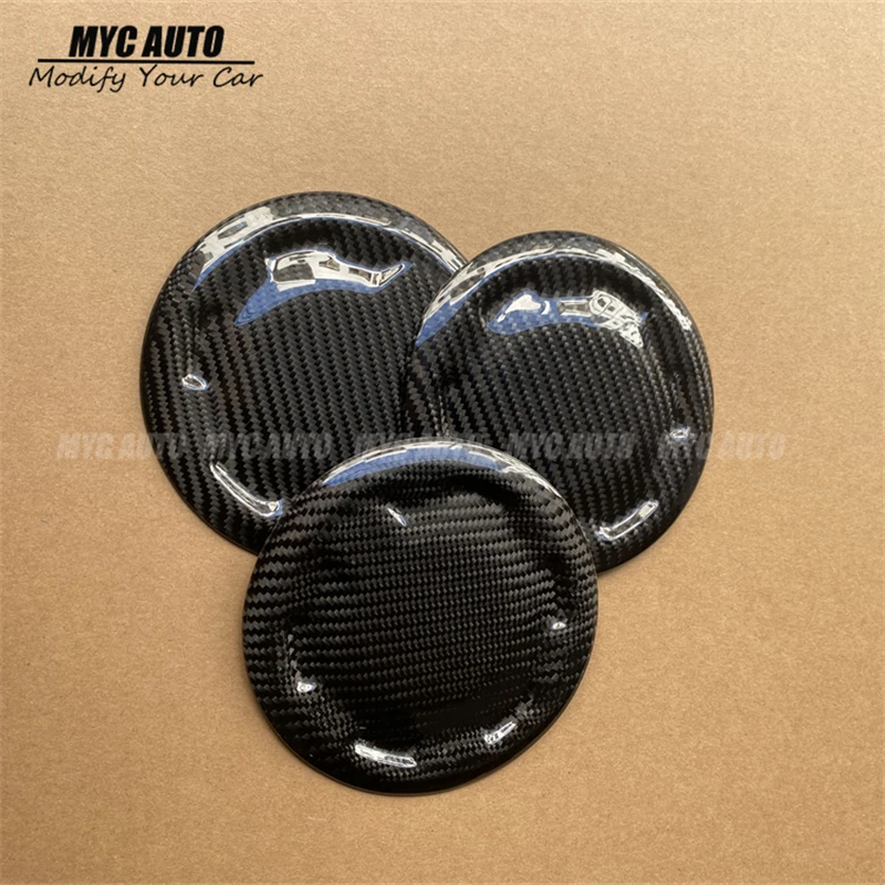 Real Carbon Fiber Fuel Cap Cover For Honda Civic FN FK FN2 TYPE R 2006 2007 2008 2009 2010 2011 2012 Carbon Fiber Fuel Cap Cover