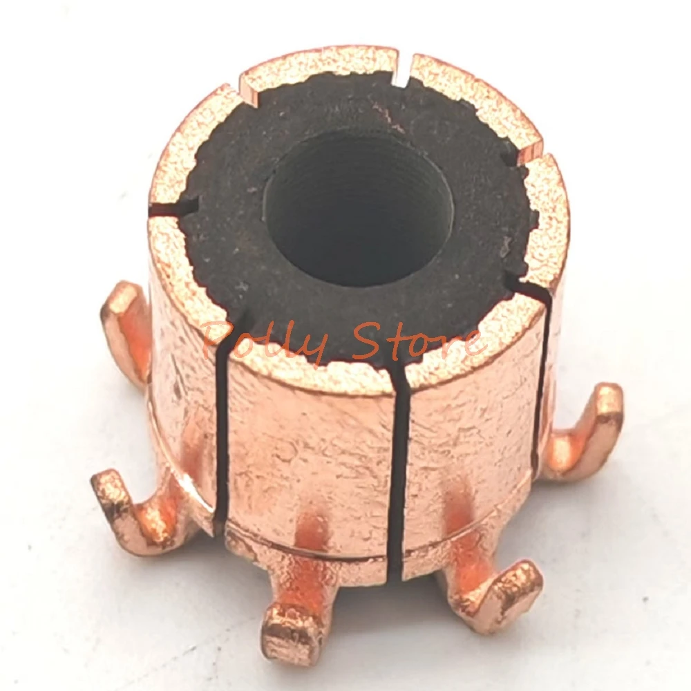 5pcs for Automotive Throttle 11.3*3.97/5*12.2(12.6)*7P Electric Motor Commutator CHY-2920-7 Hook Type