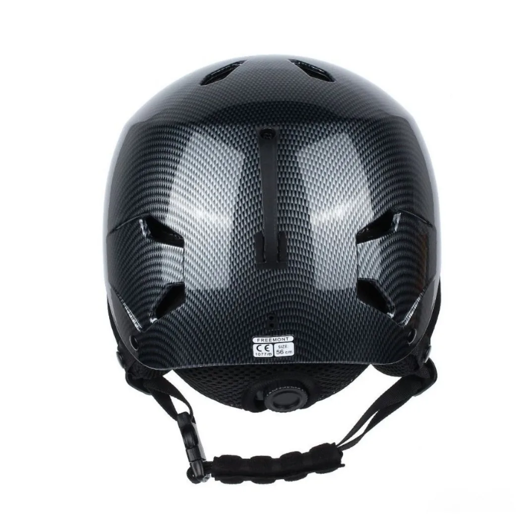 Carbon Fiber Hard Shell Wholesale Adult Ski Helmet Super Strong for Safety