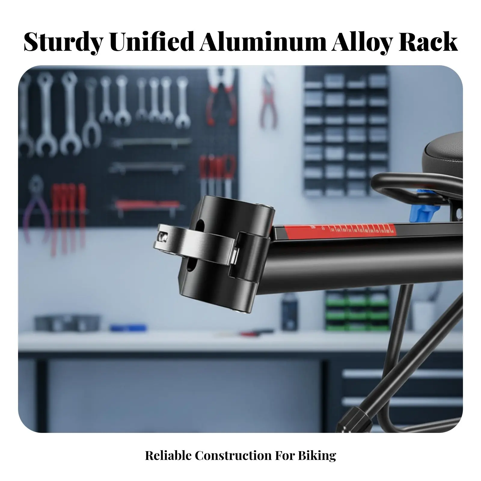 

Быстросъемное крепление для велосипеда, простая установка, задний багажник для велосипеда, регулируемый багажник, высокая грузоподъемность, аксессуар для велосипеда