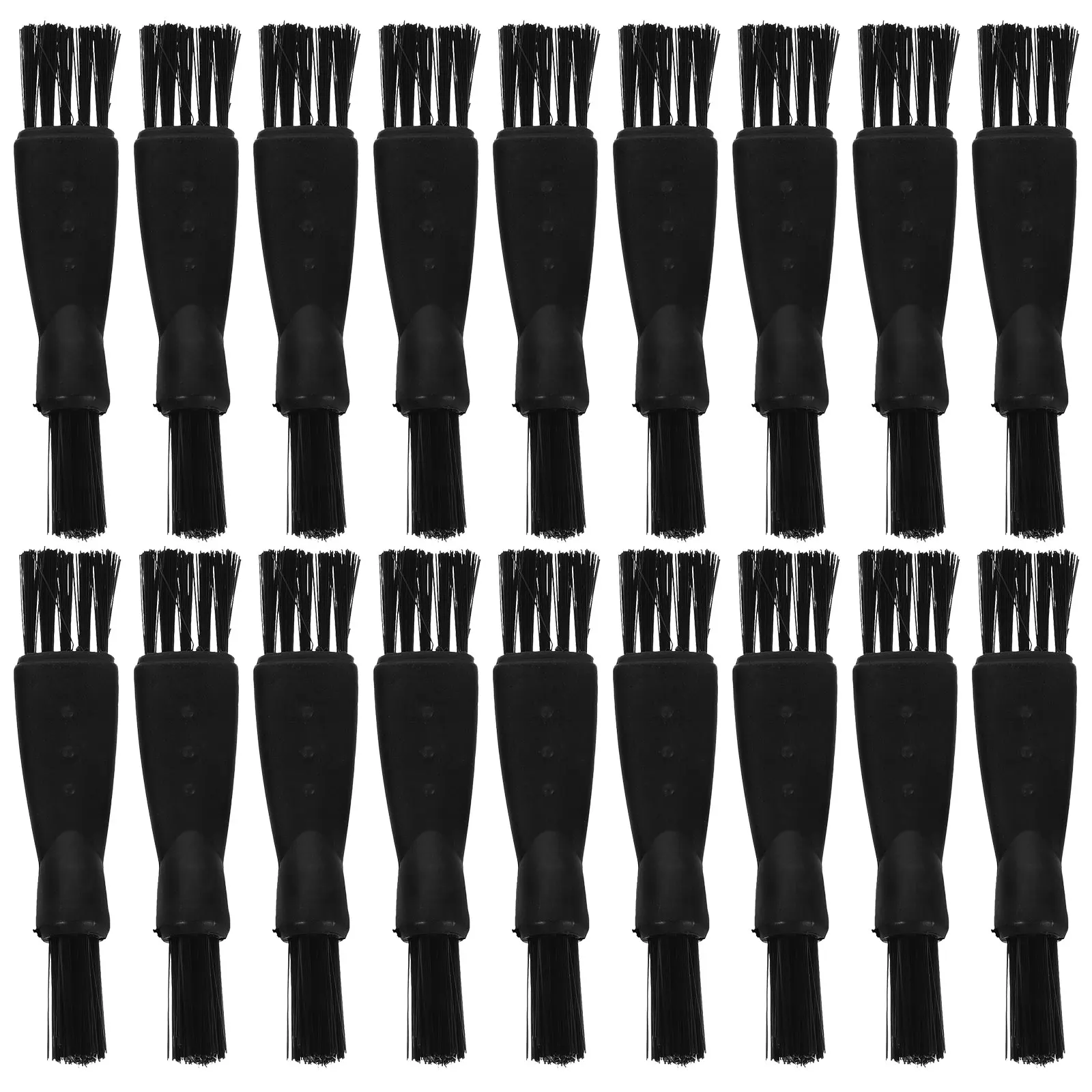 

20 pcs Electric Shaver Cleaning Brush Dual Head Razor Cleaner Durable Portable For Hair Clippers Trimmers Small Parts Tool