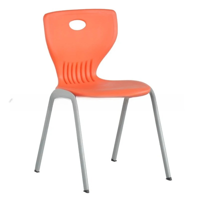 Steel-plastic Anti-static chair Bow frame PP Fishtail chair Staff chair