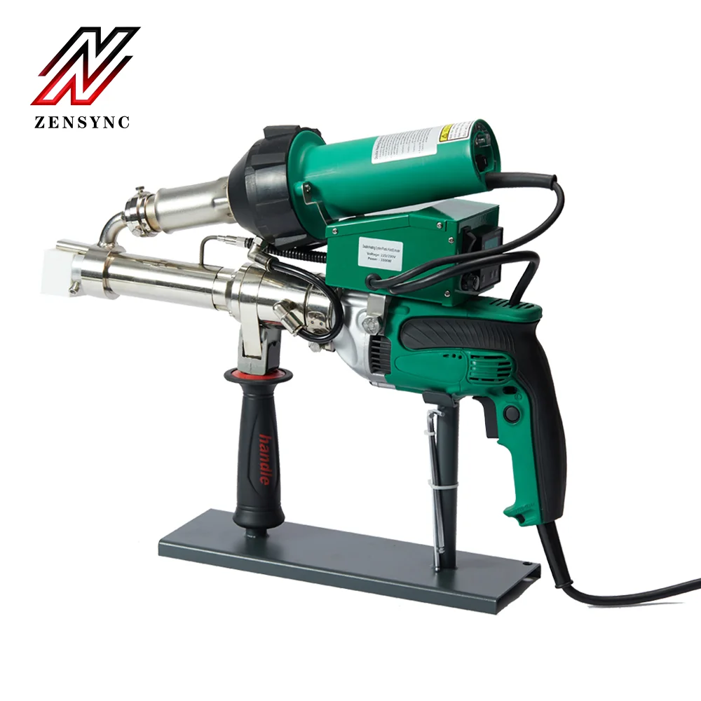 Hand Held Plastic Extruder Welding Gun with Powerful Drill for HDPE PP Tank , Geomembrane Sheet,Plank,Flange,Storage ZS-600