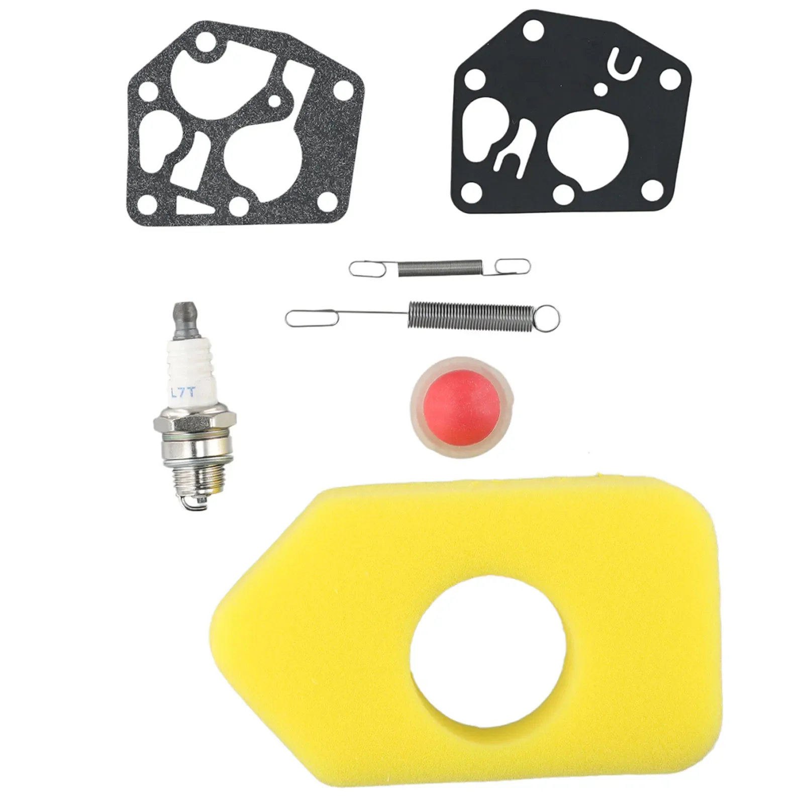 Imagem -04 - Lâmpada Primer Não Porosa para Briggs e Stratton Molas Carburador Kit de Junta Dia Molas Vermelhas 691859 692211