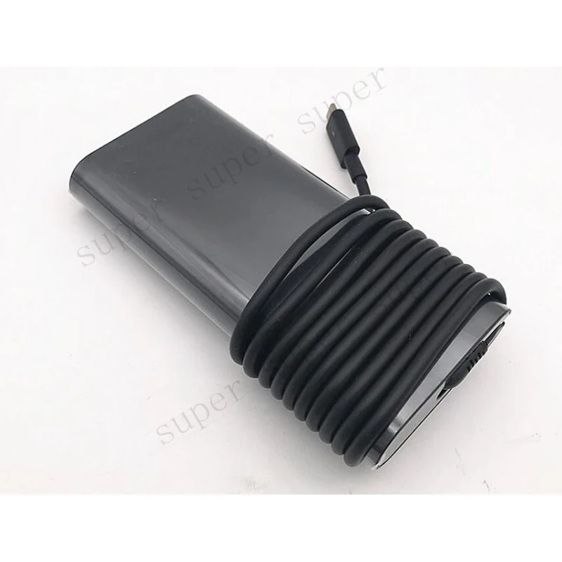 S+   20V 6.5A 130W Type-C AC Adapter Charger For Dell Alienware x14 R2 Gaming Laptop