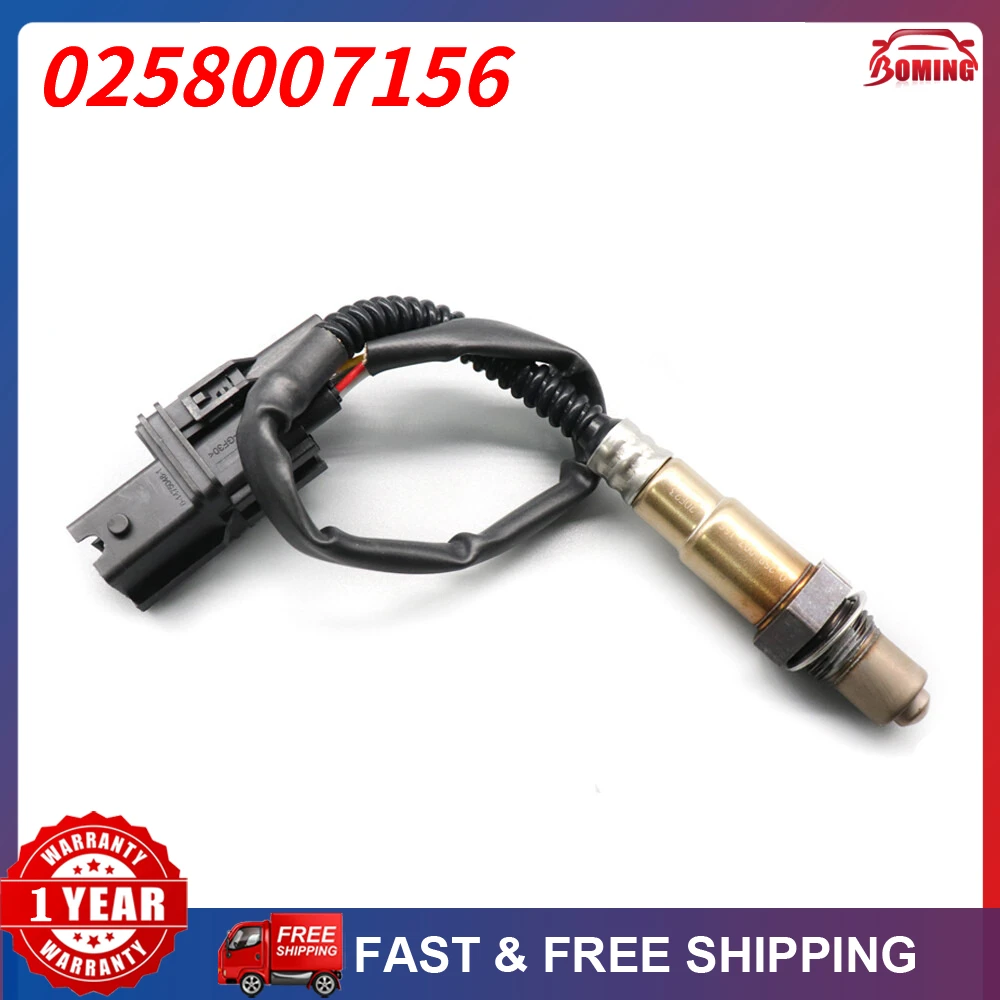 

NEW Air Fuel Ratio Sensor Lambda O2 Oxygen Sensor 0258007156 Fits For Alfa Romeo 156 166 GT GTV Spider 0 258 007 156