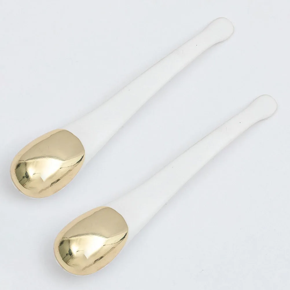 

3pcs Metal Face Cream Multi-Function Scoop Skin Care Tool Lotion Moisturizer Facial Mask Spoon Eye Cream Scoop Massage