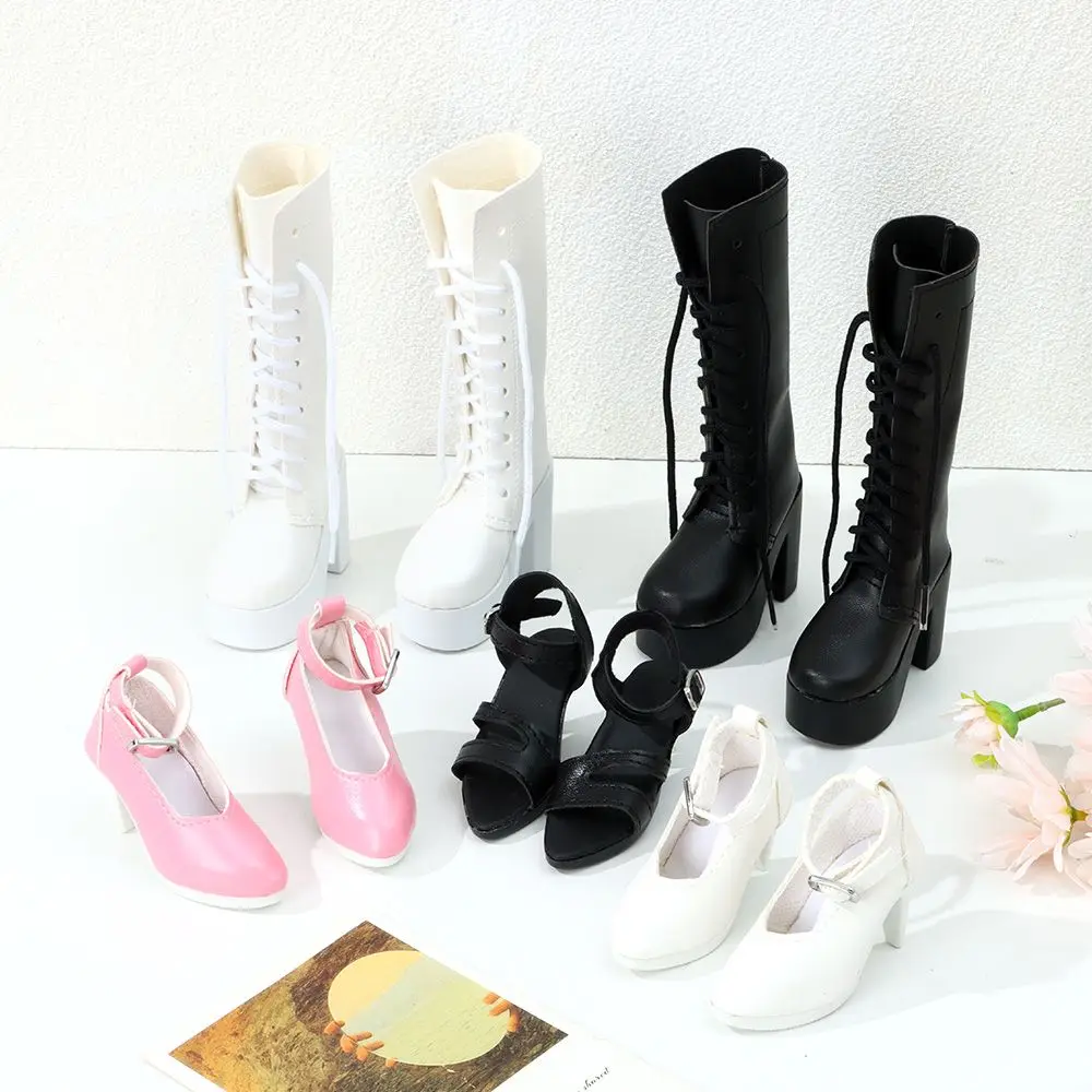 1 par 7.8cm mini botas de couro do plutônio sapatos para 1/3 bjd boneca brinquedo acessórios feitos à mão bonito boneca sapatos criança brinquedos presentes aniversário