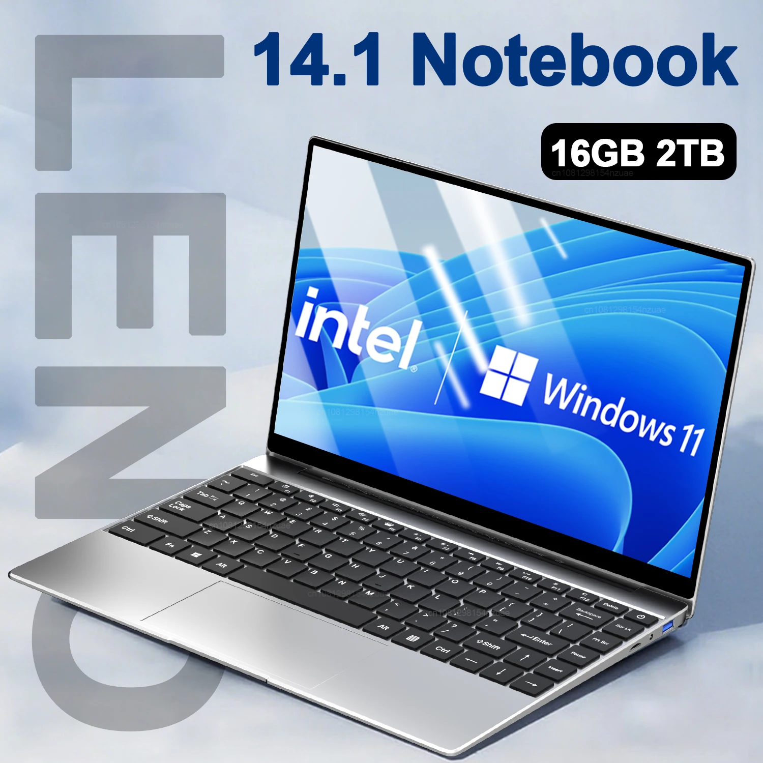 

Ультратонкий ноутбук LENO 14,1 дюйма, 16 ГБ ОЗУ, 2 ТБ SSD, Windows 11, Intel N3700, ноутбук, геймер, дисплей 1920*1080, офисный учебный компьютер, ПК
