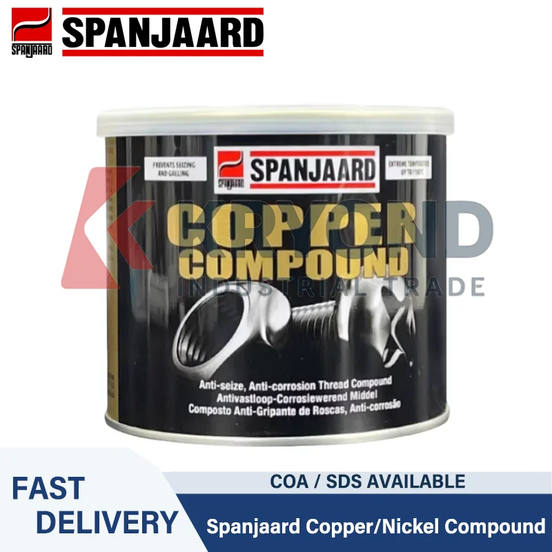 

Spanjaard Copper Compound 500g Anti Seize Lubricant for Automotive Industrial and Heavy Machinery Maintenance Applications