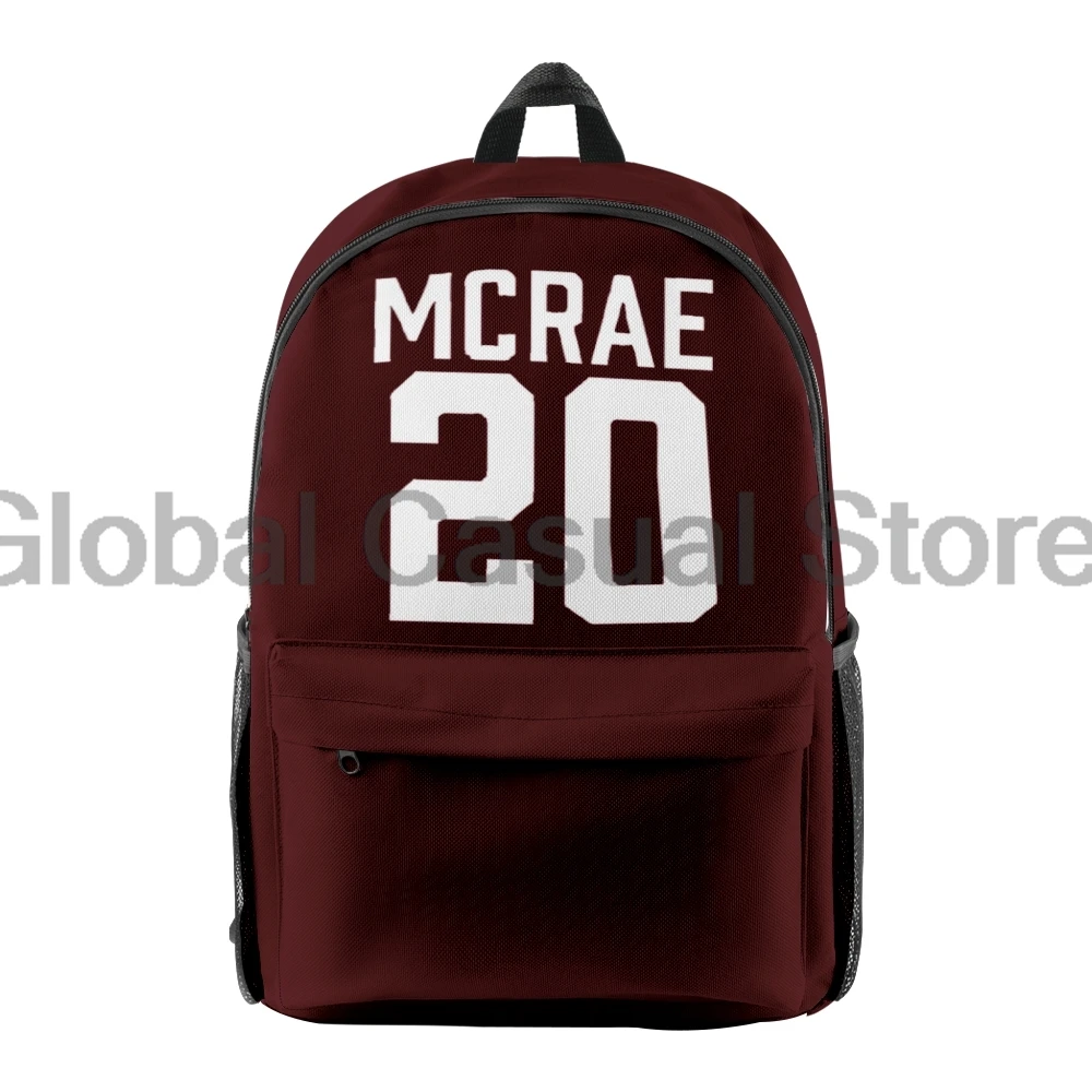 Tate mcrae 20 Merch Rucksack Frauen Männer Rucksack Mode Reisetasche denken später Tour 2024 Casual Daypack