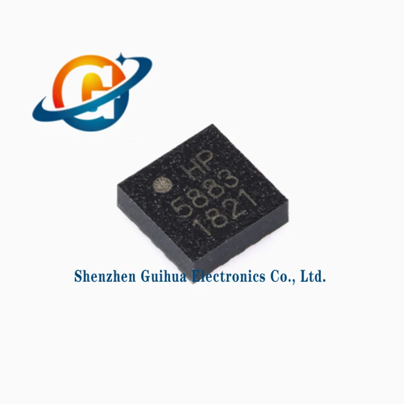 10pcs original genuine QMC5883P LGA-16 patch three-axis geomagnetic sensor IC chip