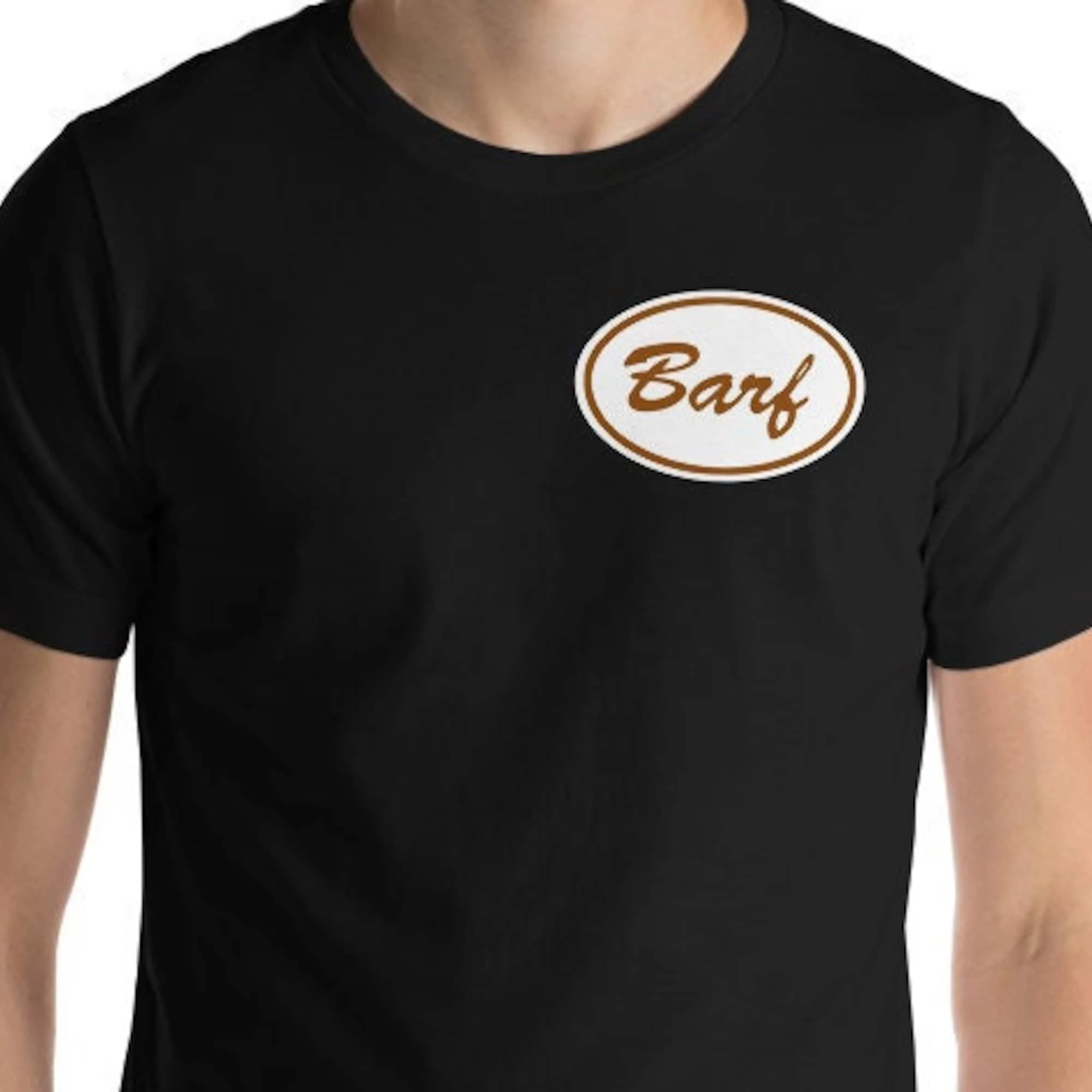 Barf Name Patch T Shirt