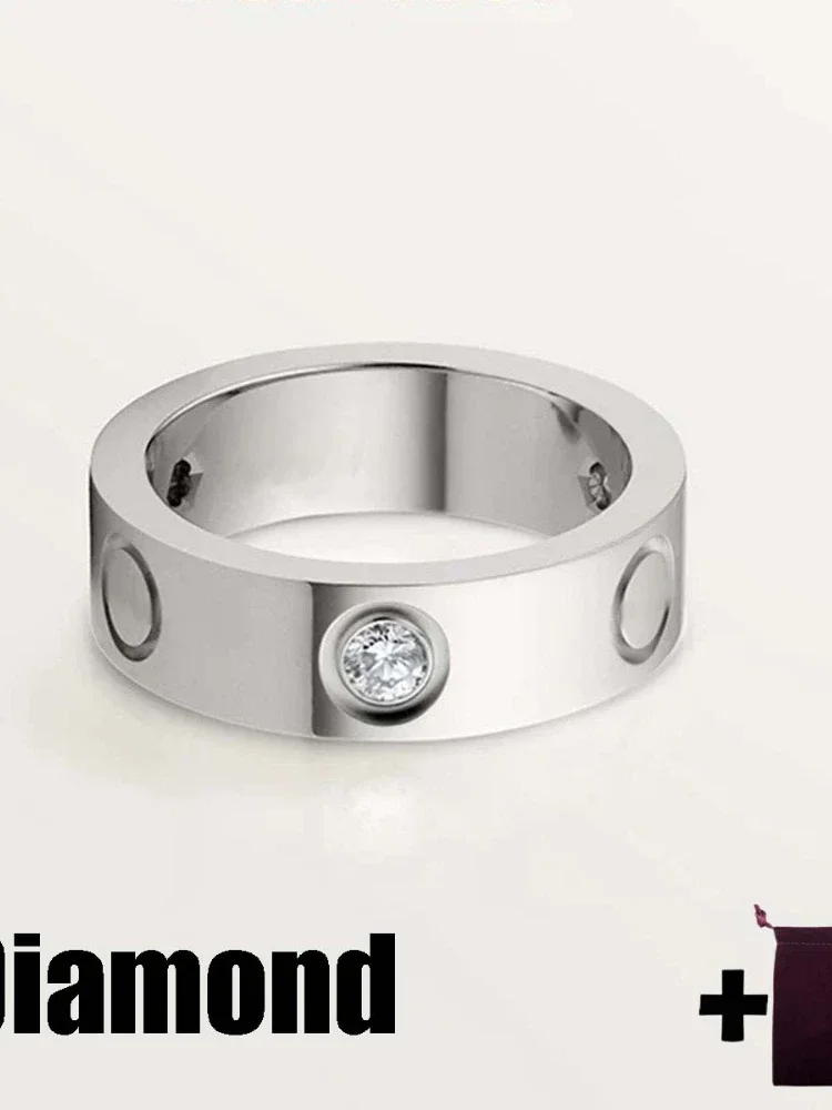 Luxury Boutique Ring, Elegant, Refined, Classic, Simple, High-end, Fashionable, Suitable for Various Occasions, 2024