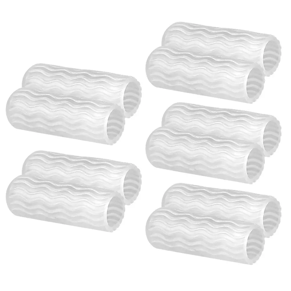 

5Pairs Toe and Finger Sleeves Sebs Gel Cushion Protector for Blisters Corns Arthritis Trigger Finger Sore Toes Nail Injury Pain