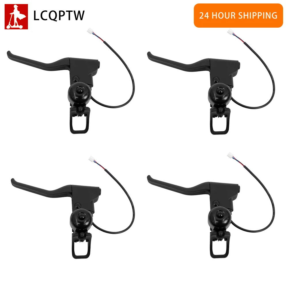 

Колокольчик тормозной для электроскутера Xiaomi 4 Pro Mi4 4, водонепроницаемая ручка тормоза с гудком, Сменные аксессуары для велоспорта, 4 шт.