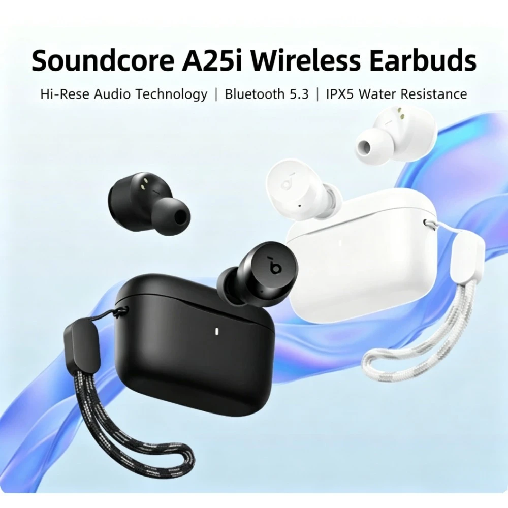 Anker Soundcore A25i Bluetooth 5.3 Wireless Earbuds App Custom EQ 28H Playtime Waterproof TWS In-Ear Earphones view 4