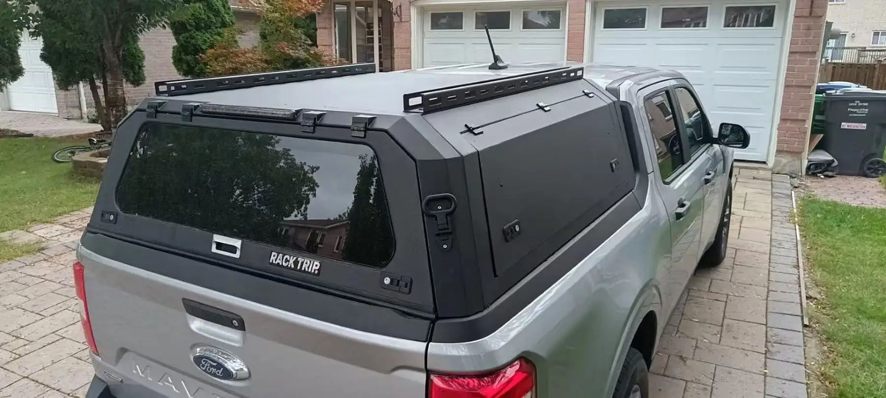 Universal Truck  Steel Material HardTop Waterproof With  Pickup Bed Topper Canopy for ford Maverick Accessories Topper view 3