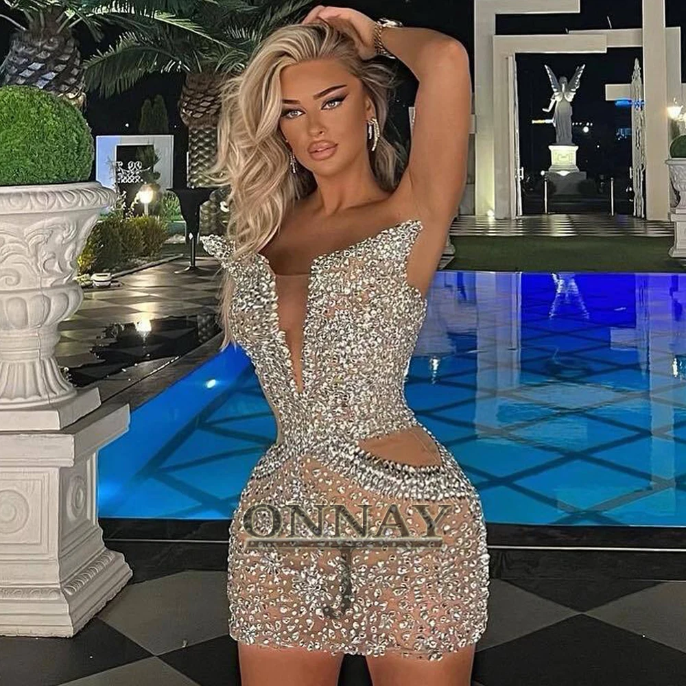 

Индивидуальные роскошные вечерние платья с мини-кристаллами для женщин, платья для выпускного вечера, свадебные платья для гостей в Дубае и Саудовской Аравии, праздничные платья больших размеров