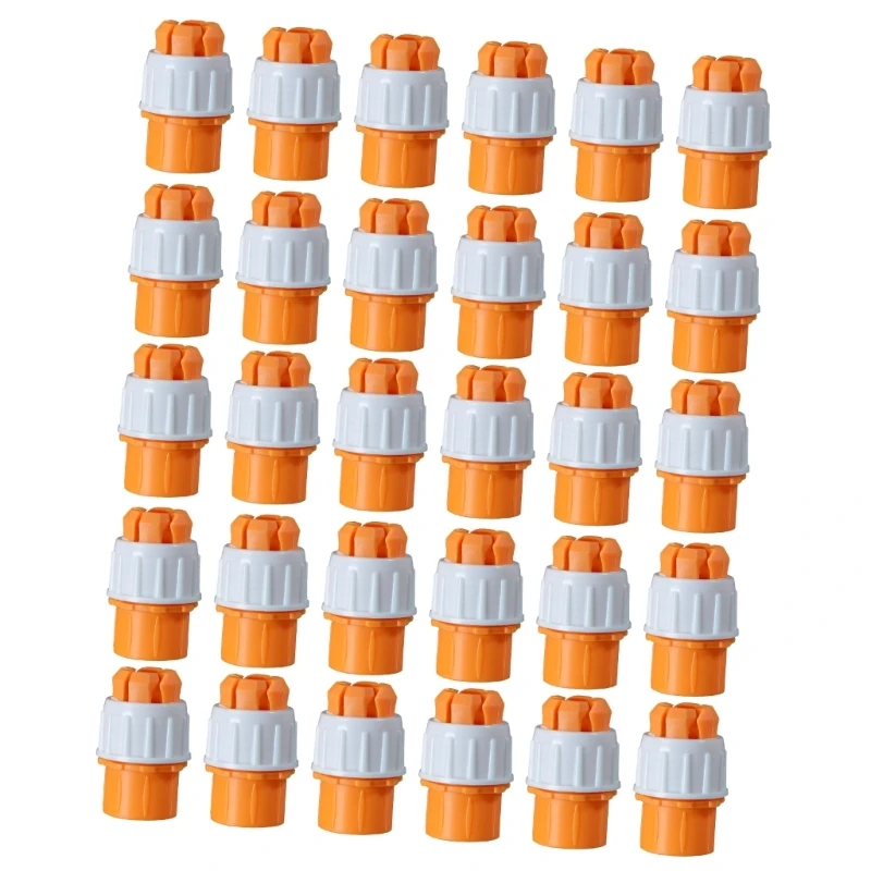  Water Pipe Faucet Adapter Plastic Pipe Quick Connector for Multiple Hose Sizes