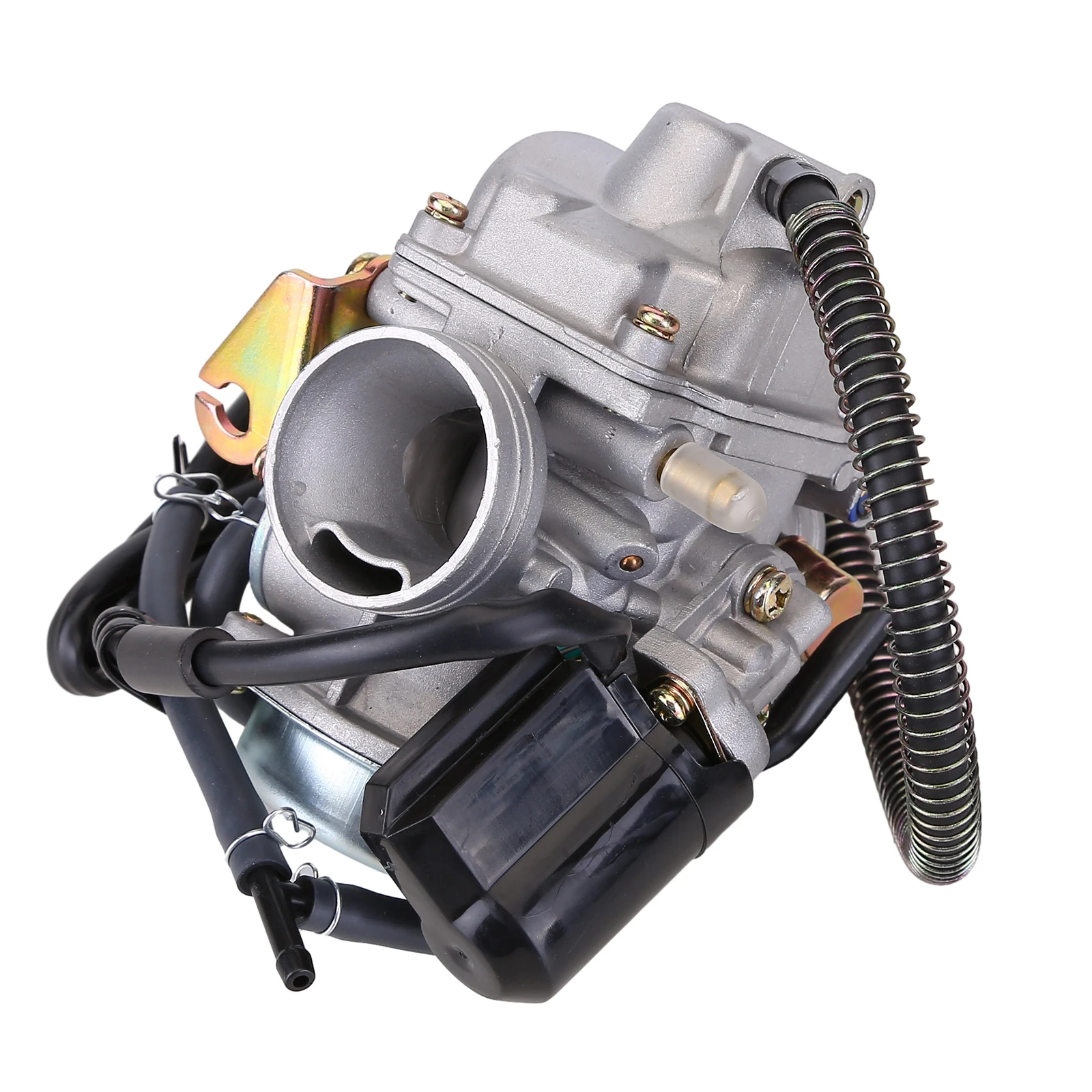 Aluminum Carburetor with Tube Motorcycle Compatible for Italika Ds150 Atv150 Gs150 Ws150 Cs150 Carburetor