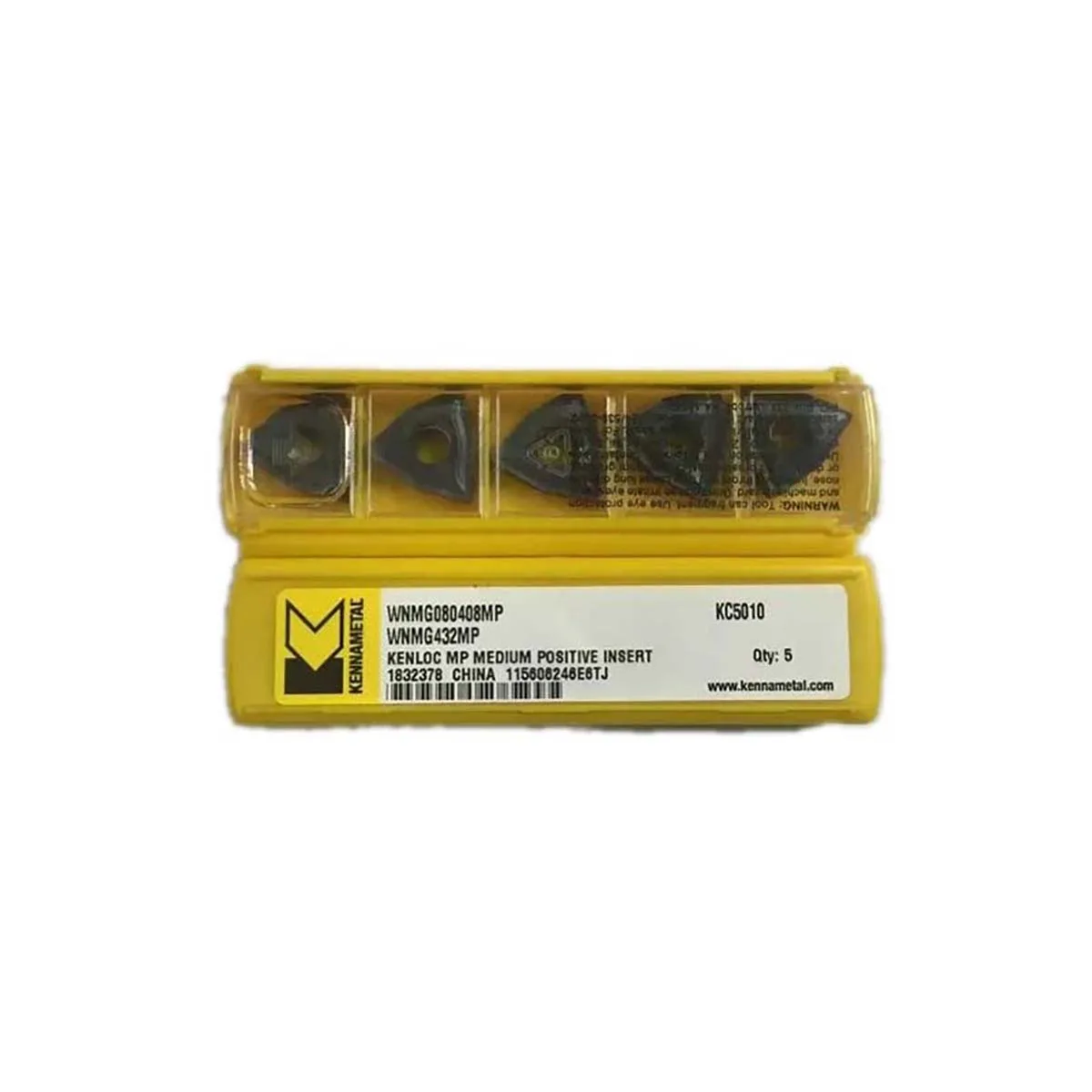 Kennametal Original WNMG WNMG080404MS WNMG080404FP WNMG080401 WNMG080404 Medium-Roughing Carbide Turning Inserts