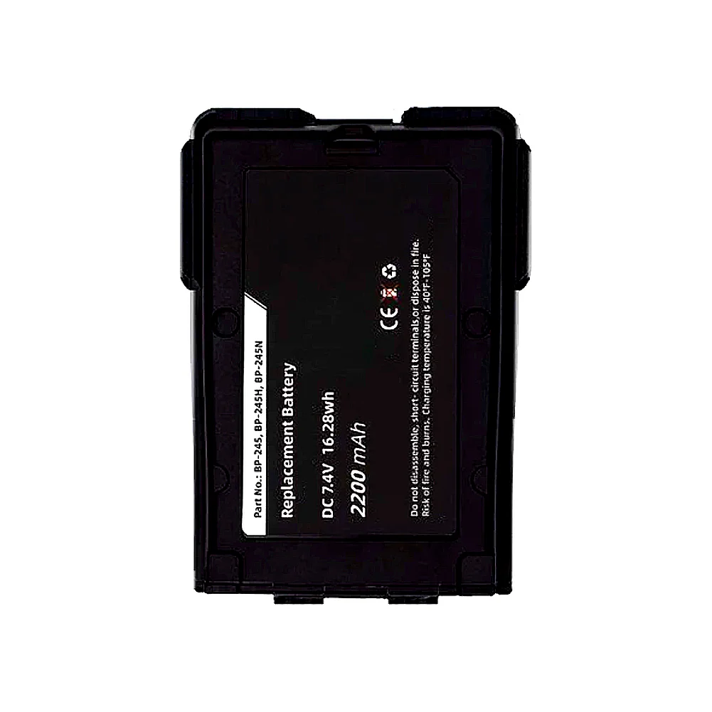 BP-245 BP-245H BP-245N استبدال البطارية لجهاز Icom IC-M71 IC-M72 IC-M73 اتجاهين Vhf راديو