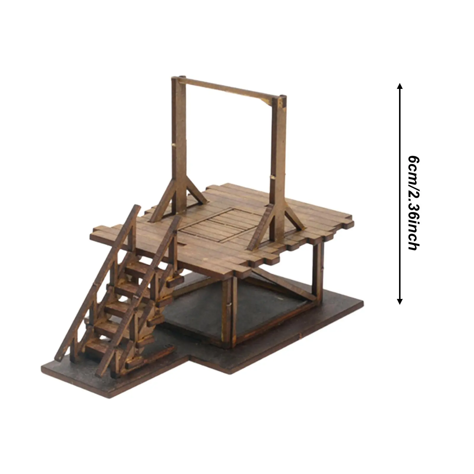 1/72 جالوز بناء أطقم منمذجة طاولة الرمل العمارة نموذج مصغر المشهد نموذج ثلاثية الأبعاد الألغاز الخشبية