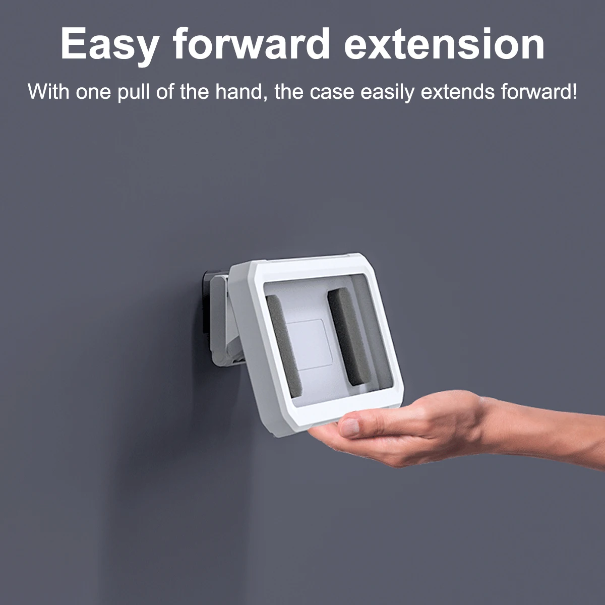 조절식 방수 샤워 폰 홀더, 360 도 회전 벽 거울 마운트, 욕실 욕조 주방용 휴대폰 홀더