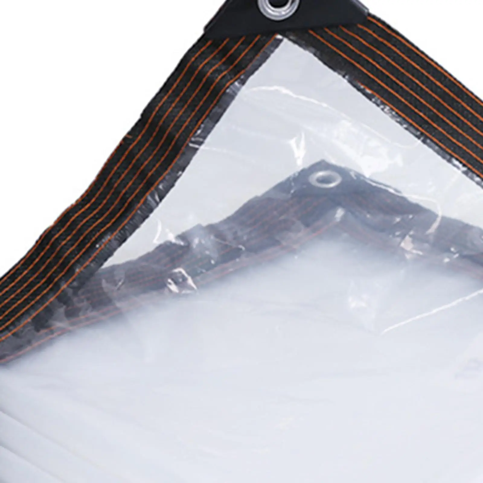 Clear Tarpaulin Clear Tarp Convenient Easy Installation Rainproof Multipurpose Furniture Tarp Sheet Heavy Duty for Outdoor