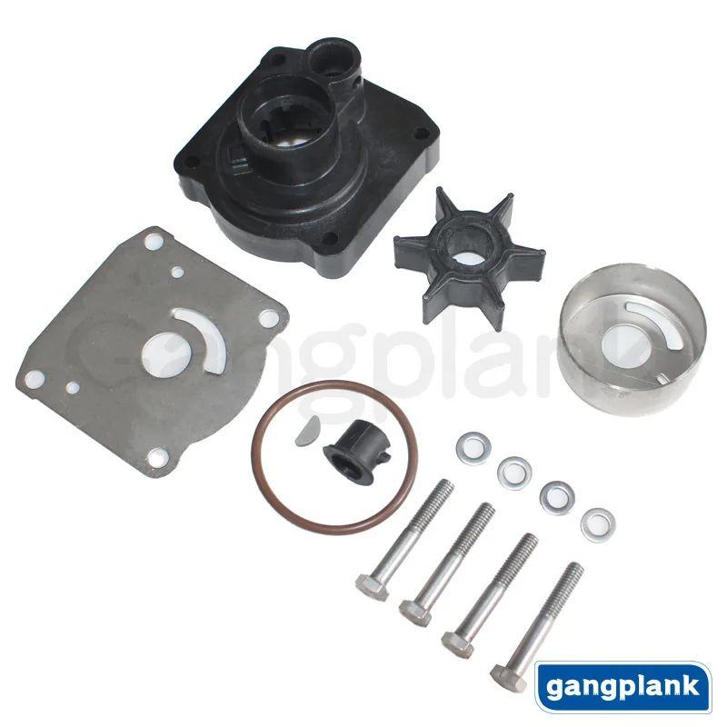 Outboard Water Pump Impeller Kit Repair Kit for Yamaha 2-stroke 25HP 30HP 61N-W0078-11 6H4-44352-02 9321-45161 61N-44311-01-00