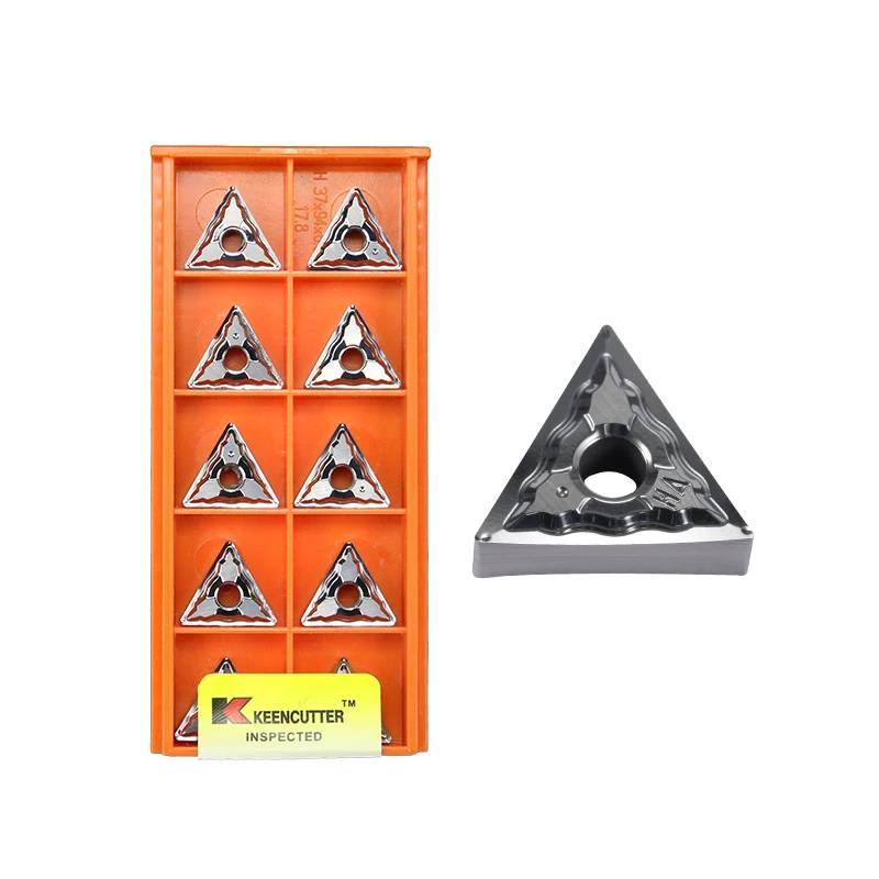 TNMG160402 TNMG160404 TNMG160408-HA H01 inserto de carburo para piezas de aluminio MTJNR/L cortador CNC herramienta de torneado externo corte de torno
