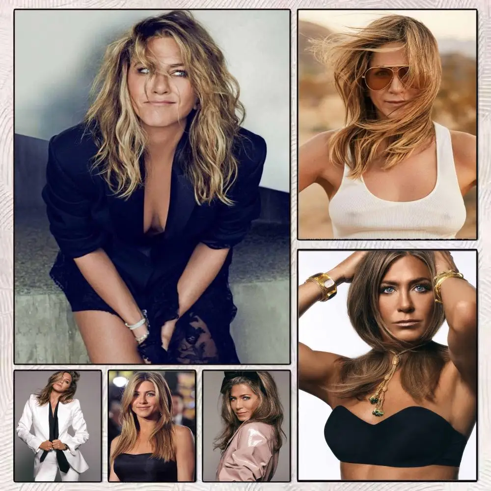 Actress J-Jennifer Aniston Poster PP Wall Decor Posters Celebrity Art Prints Aesthetic Wall Art Bedroom Office Home Gift