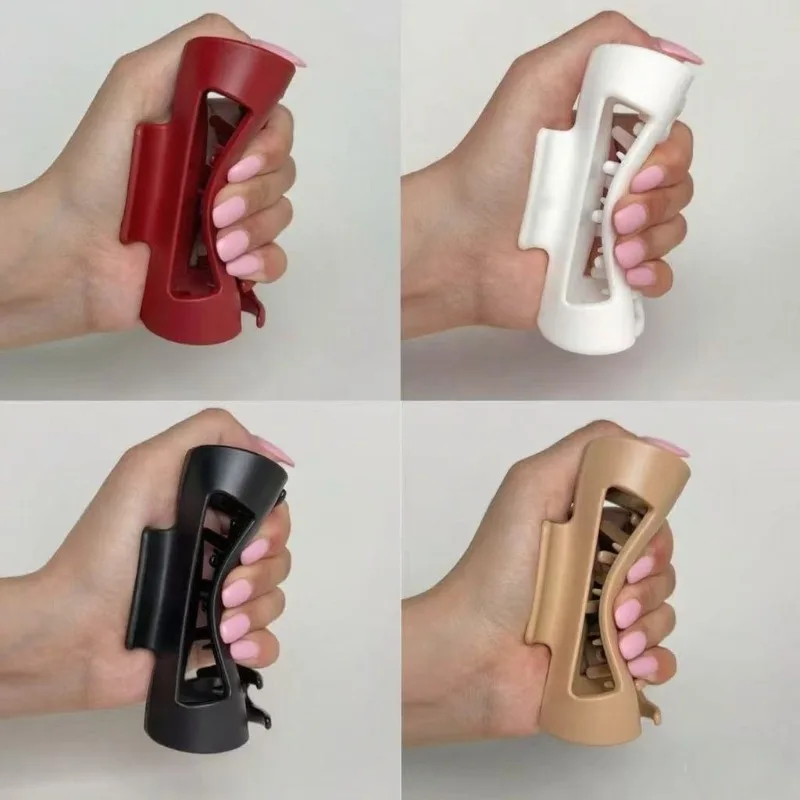 Veilige zachte siliconen haai haarclip voor vrouwen Antislip Anti-botsing Hoofdbescherming Leuke haaraccessoires Anti-val haargreep