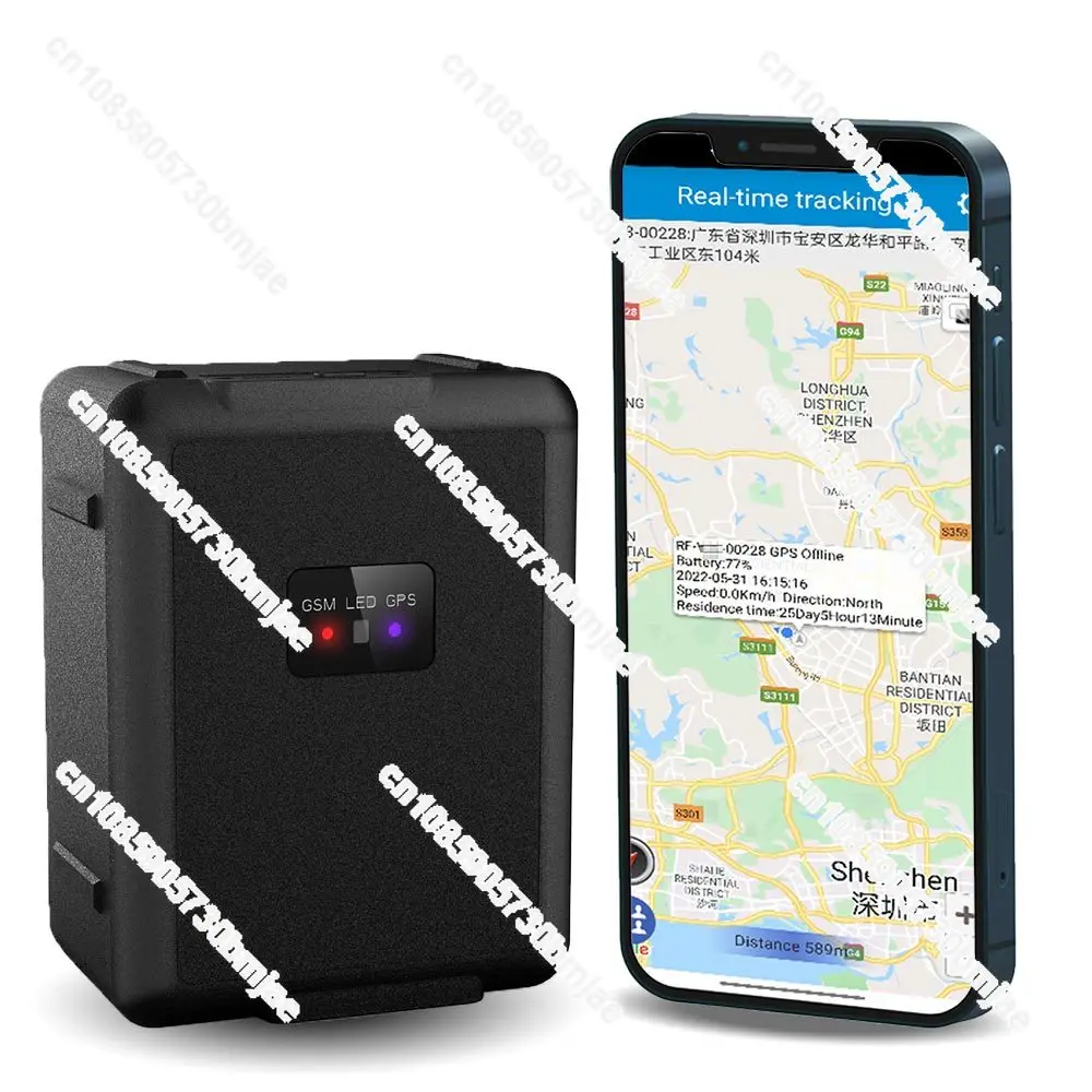 30000mAh 1 year working GPS tracking device Real Time locator GPS Farm Animal Tracker Car Vehicle Truck